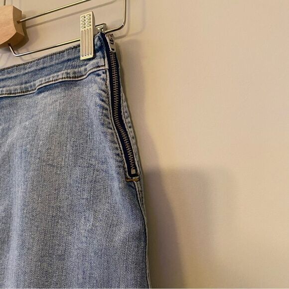 Aritzia-Wilfred Free Donyale Denim Mini Skirt - Picture 7 of 11